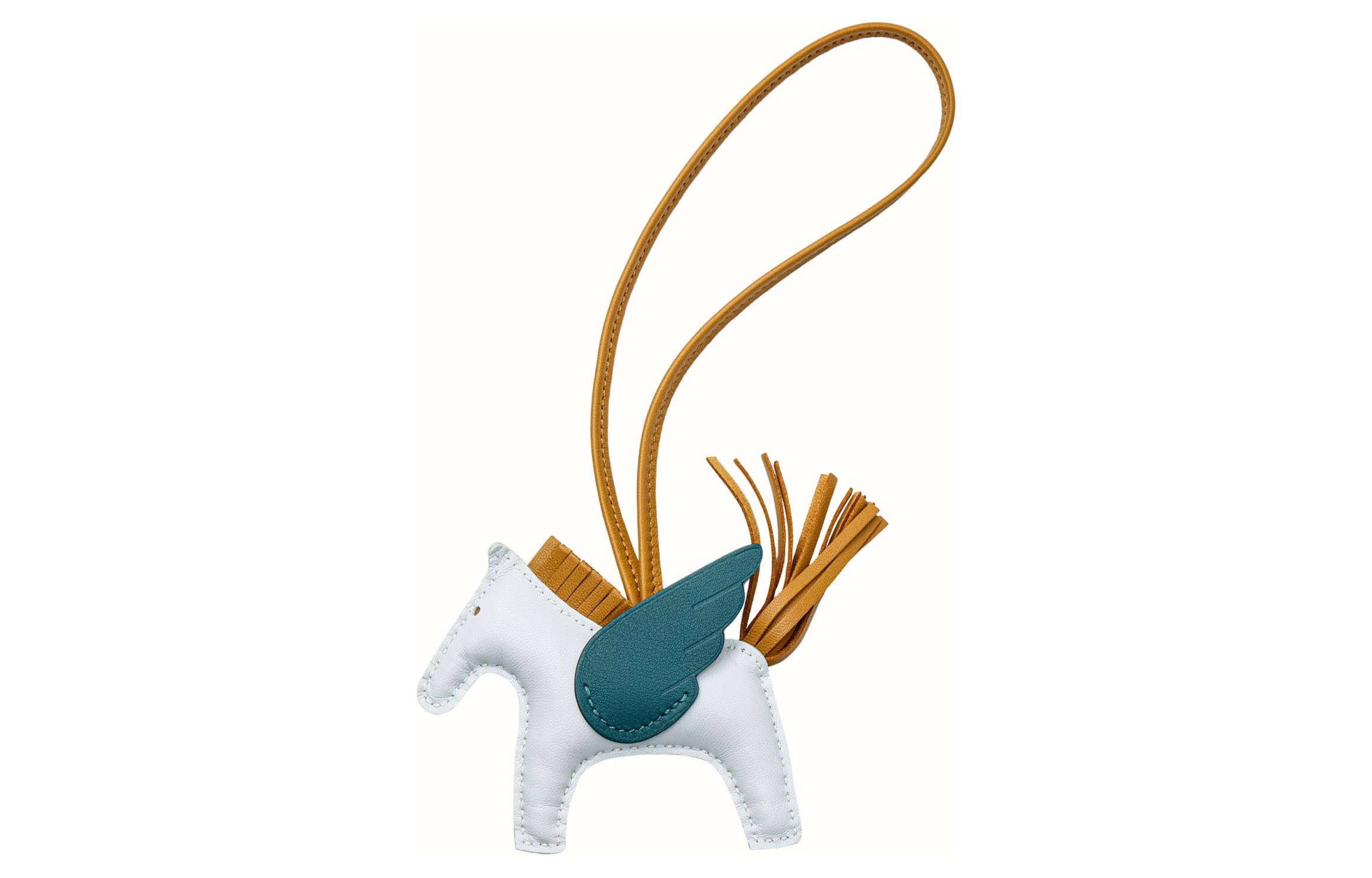 HERMES Rodeo Charm - Misty Blue Horse Design Unisex Accessory H083010CAAD 圖 3