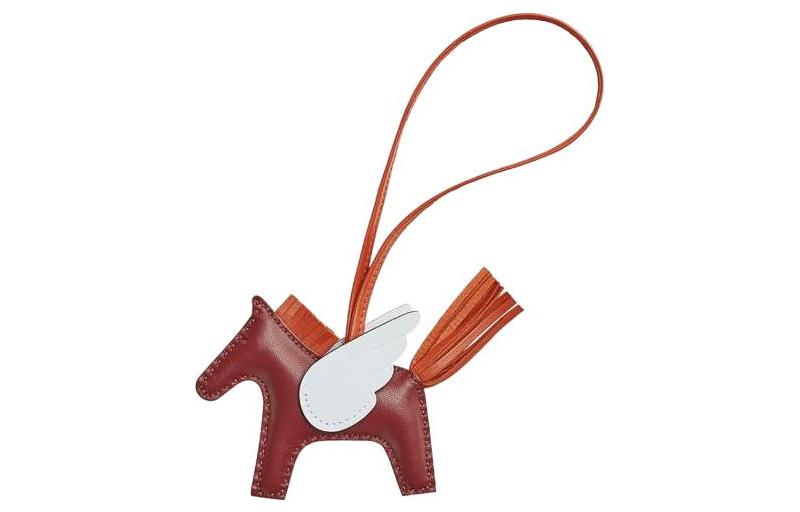 HERMES Rodeo Charm Red Pony Design Unisex Keychain Accessory Couple Style. H083010CAAT 圖 2