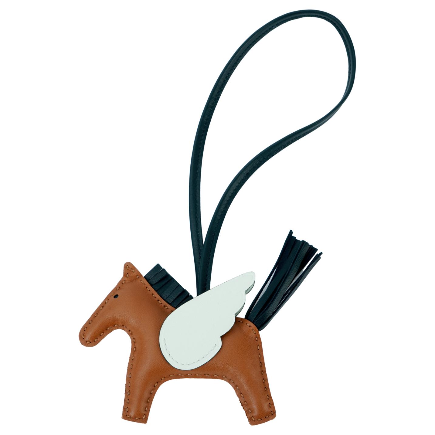 HERMES Rodeo Horse Charm Brown Unisex. H083010CABF