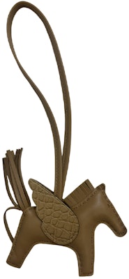 HERMES Rodeo Horse Charm Masala Tea Color Unisex Keychain Accessory H083289CAAH Order HERMES Rodeo Horse Charm Masala Tea Color Unisex Keychain Accessory H083289CAAH