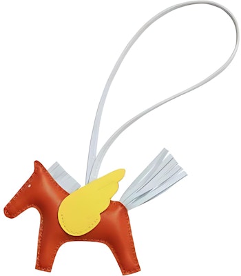 HERMES Rodeo Horse Charm Pendant Malachite Orange Unisex Couple Accessory. H083010CAAQ Buy HERMES Rodeo Horse Charm Pendant Malachite Orange Unisex Couple Accessory. H083010CAAQ