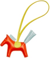 HERMES Rodeo Horse Charm Unisex Couple Style Orange/Yellow. H064929CADC HERMES Rodeo Horse Charm Unisex Couple Style Orange/Yellow. H064929CADC