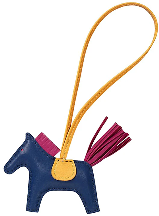 hermes-rodeo-horse-shaped-charm-dark-blue-sun-yellow-and-rose-pink-unisex-accessory-h064929-cabb
