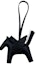Lookbook HERMES Rodeo Leather Bag Charm Black Unisex Couple Design Horse Shape 083289CA