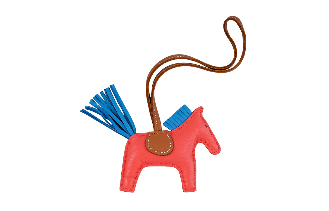 HERMES Rodeo Leather Charm Unisex New Year Red H064929CACF 圖 3