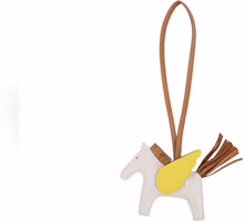 Order 爱马仕Rodeo马皮包挂件 男女情侣饰品 米白色 H083010CAAS