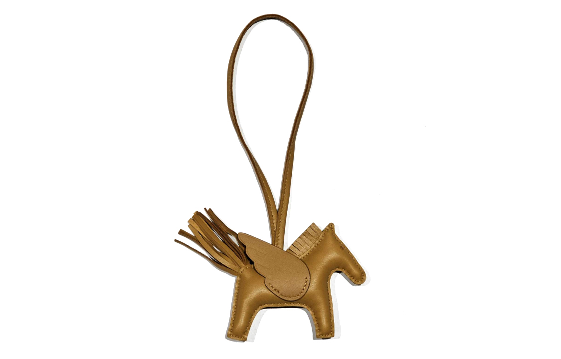 HERMES Rodeo Pegase Horse Bag Charm Brown - Unisex Couples Accessory. H083010CABZ 圖 3