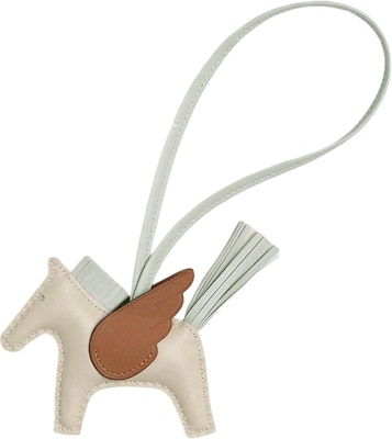 HERMES Rodeo Pegase Lambskin Horse Charm Beige Unisex Couple Style Accessory H083010CABL Order HERMES Rodeo Pegase Lambskin Horse Charm Beige Unisex Couple Style Accessory H083010CABL