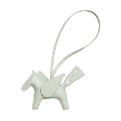 HERMES Rodeo Pegasus Lambskin Charm Bubble Green Unisex Couple款 H083010CABJ