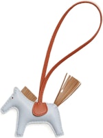 HERMES Rodeo Pony Pendant Charm Unisex Couple Style Light Blue. H064929CADH HERMES Rodeo Pony Pendant Charm Unisex Couple Style Light Blue. H064929CADH