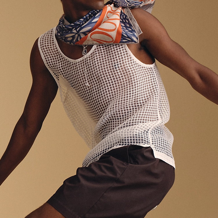 HERMES Rooster Pattern Wool Scarf Unisex Couple Design Multi-Color. H104064T-08 圖 3