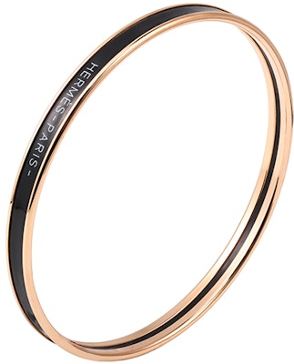 HERMES Gelang Slim Rose Gold Enamel Unisex Desain Pasangan Warna Rose Gold H240001FO01 Lookbook HERMES Gelang Slim Rose Gold Enamel Unisex Desain Pasangan Warna Rose Gold H240001FO01