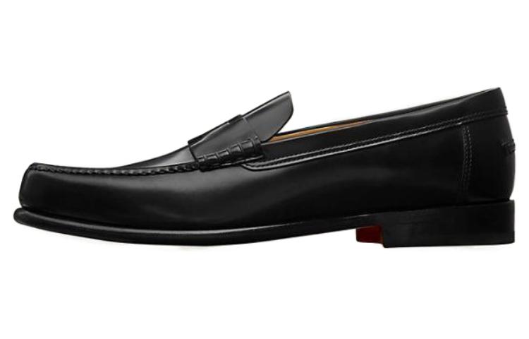 HERMES Round-Toe Loafers 'Black' H151424Z-H02