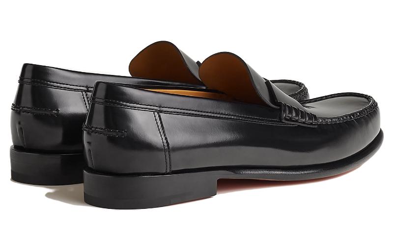 Purchase HERMES Zapatos de vestir 'Negro' con punta redonda H151424Z-H02