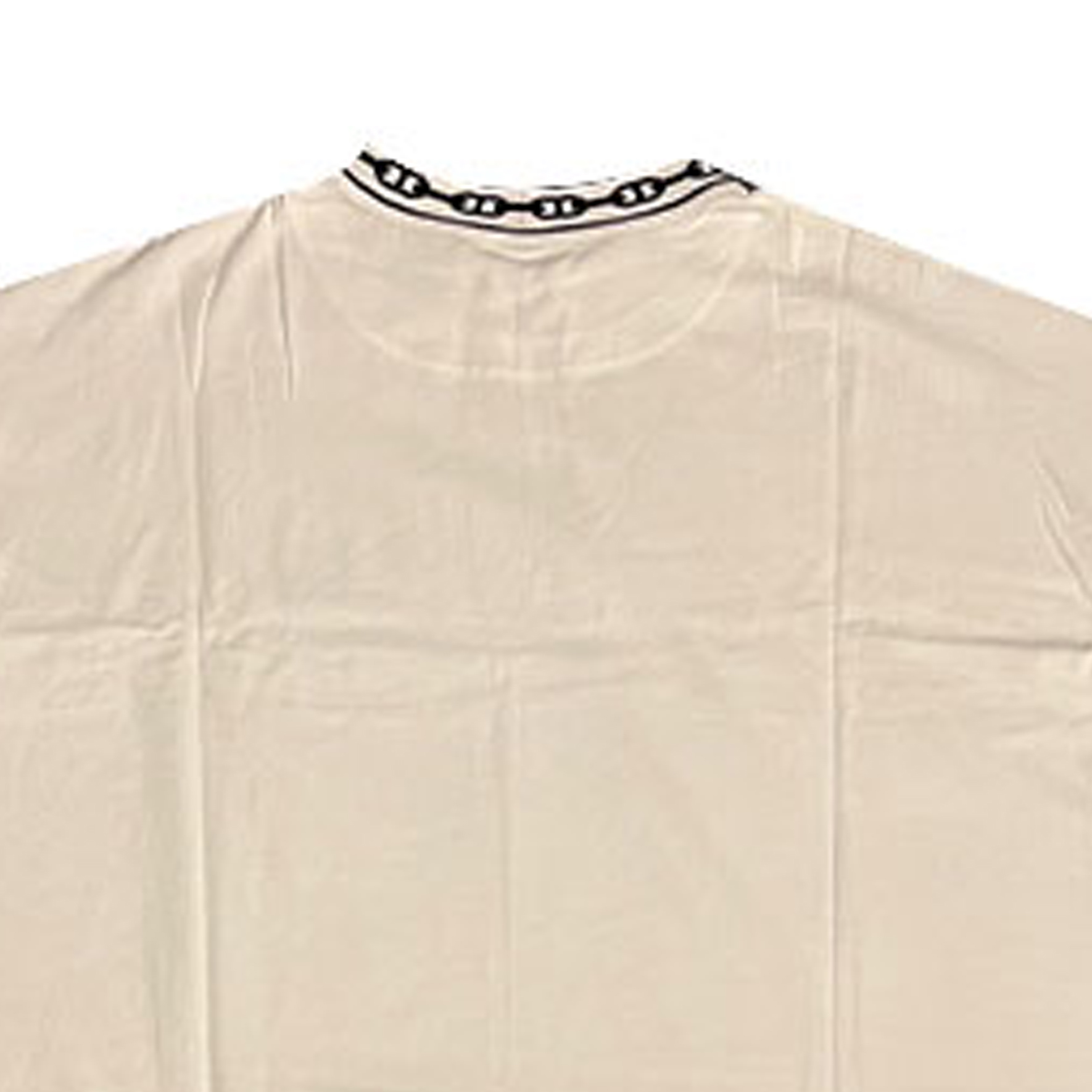 Shop HERMES Round Neck Pullover Short Sleeve Dress Beige Pig Nose Design. H1H4504D290