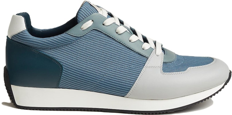 HERMES Round Toe Lace-Up Low Top 'Sky Blue' H232870Z-HQ8 Order HERMES Round Toe Lace-Up Low Top 'Sky Blue' H232870Z-HQ8