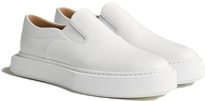 에르메스 화이트 슬립온 로퍼 (Hermes White Slip-on Loafer) H232916Z-H90 Order 에르메스 화이트 슬립온 로퍼 (Hermes White Slip-on Loafer) H232916Z-H90