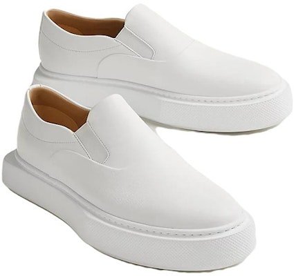 에르메스 화이트 슬립온 로퍼 (Hermes White Slip-on Loafer) H232916Z-H90 Lookbook 에르메스 화이트 슬립온 로퍼 (Hermes White Slip-on Loafer) H232916Z-H90