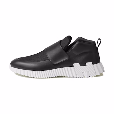 HERMES Round Toe Slip On Low 'Black'