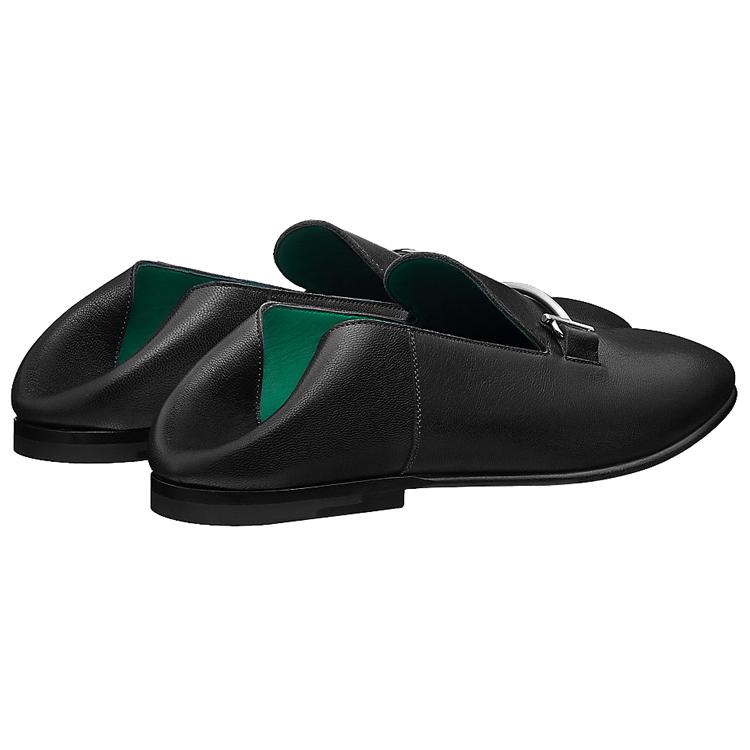 HERMES Saga Loafer 'Black' 圖 4