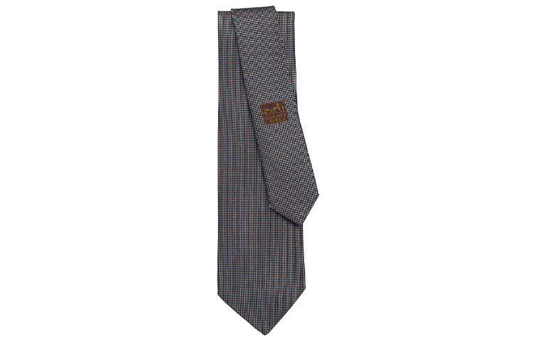 HERMES Saint-Honore Tie Grey H233616T-02