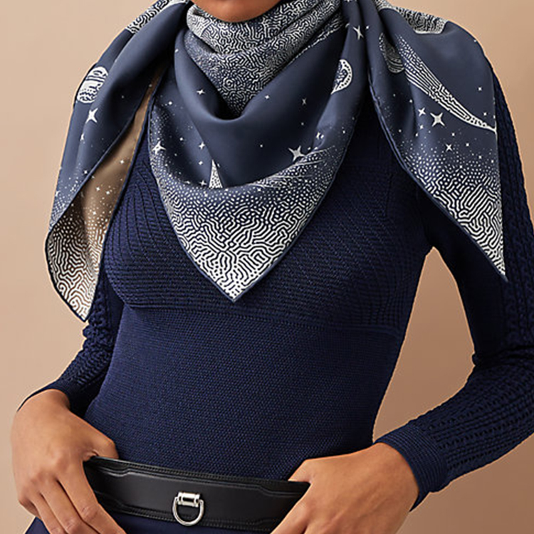 HERMES Silk Scarf Unisex British Style Couple Design. H903795S-05 圖 6