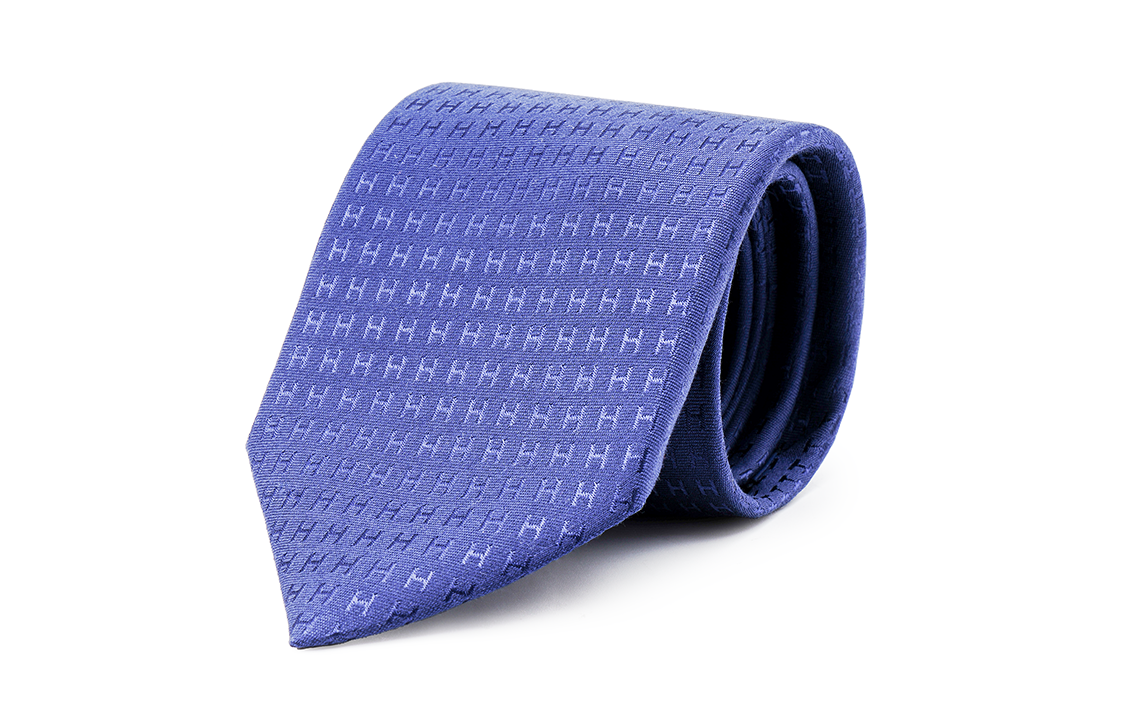 HERMES Silk Tie Men’s H Logo Print H030189T-84 圖 3