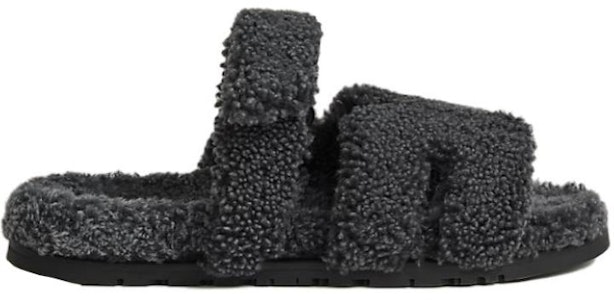 HERMES愛馬仕 羊皮 舒適休閒 一字拖鞋 男款 黑色 Order HERMES愛馬仕 羊皮 舒適休閒 一字拖鞋 男款 黑色