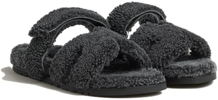 爱马仕 黑色羊皮便鞋 H222931ZH2G Lookbook 爱马仕 黑色羊皮便鞋 H222931ZH2G