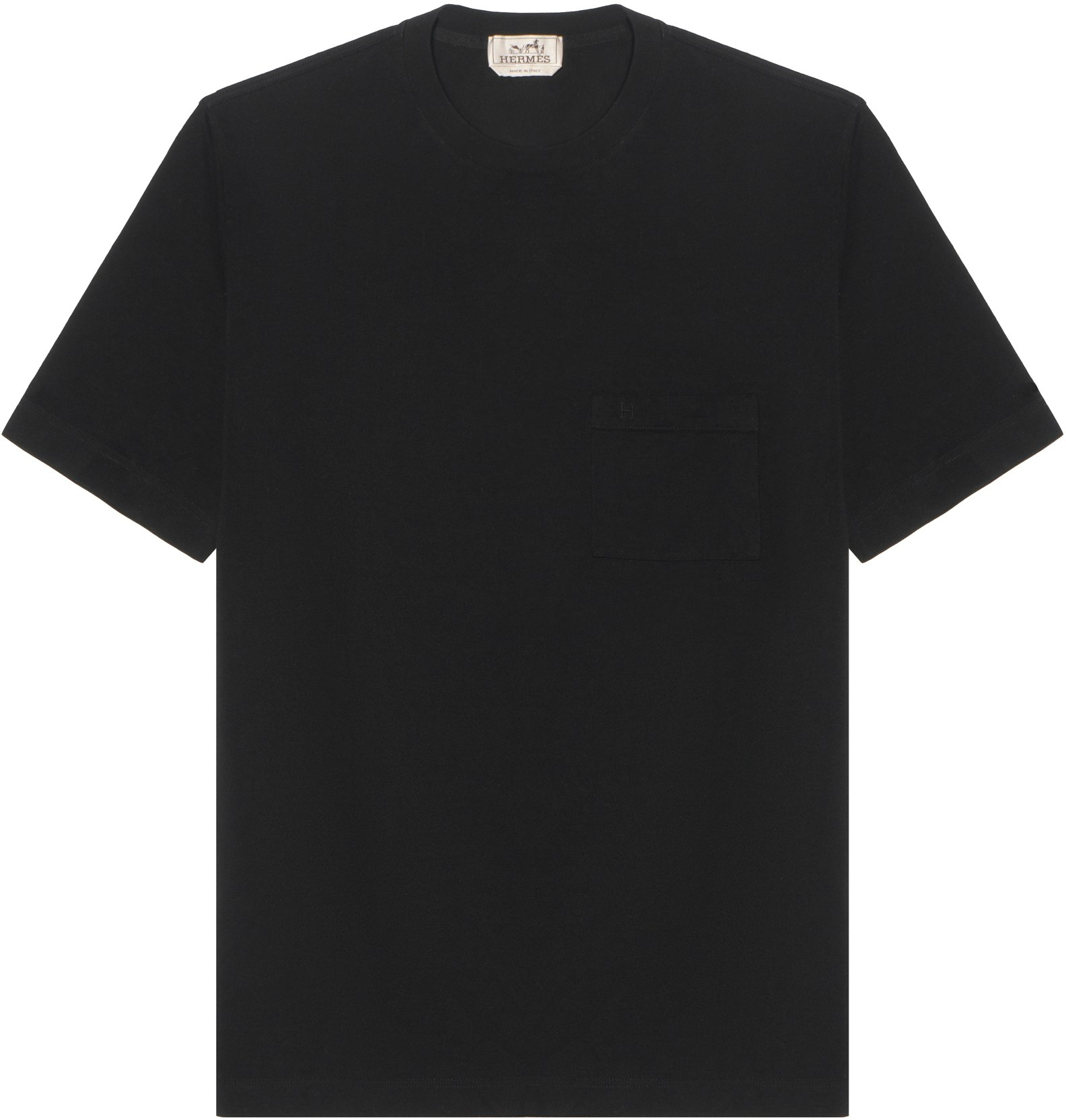 hermes-solid-black-crew-neck-short-sleeve-t-shirt-h072025-ha-02