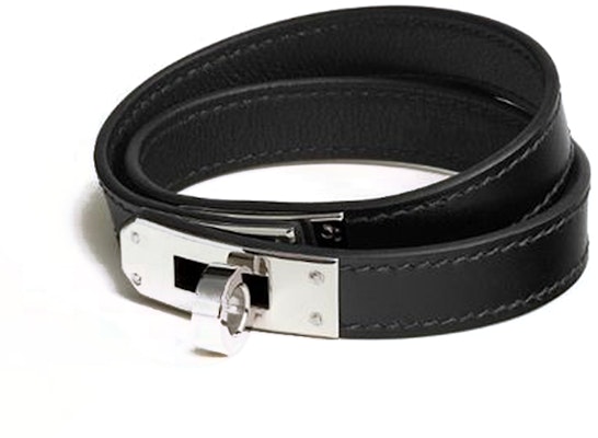 HERMES Solid Black Design Bracelet H500067FK89T3 Buy HERMES Solid Black Design Bracelet H500067FK89T3