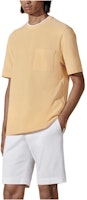 HERMES Solid Color Round Neck Pocket Casual T-Shirt for Men. H457980HA0DLA HERMES Solid Color Round Neck Pocket Casual T-Shirt for Men. H457980HA0DLA