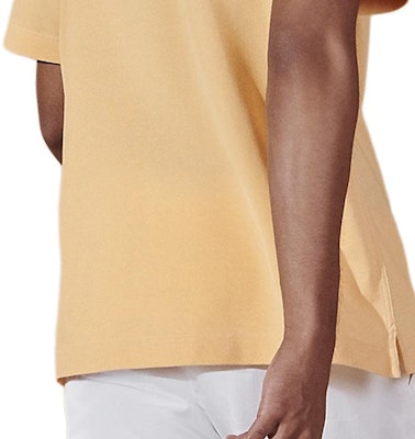 에르메스 남성용 솔리드 컬러 라운드넥 포켓 캐주얼 티셔츠. H457980HA0DLA 4