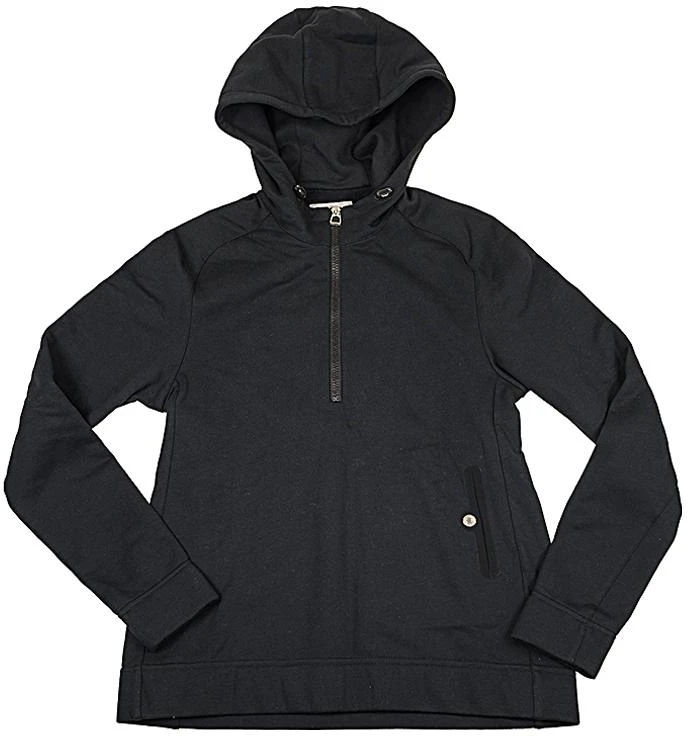 hermes-solid-color-zip-up-hooded-jacket-black-ctnssfitblk