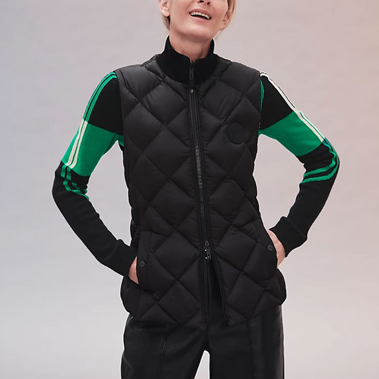 Lookbook HERMES Solid Quilted Down Vest Unisex Black. H1H0252D202