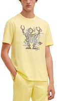 HERMES SS21 "Hello Mr Farrier" Lemon Cotton Unisex T-Shirt H157860HA2Q HERMES SS21 "Hello Mr Farrier" Lemon Cotton Unisex T-Shirt H157860HA2Q