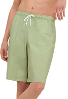 HERMES SS21 Printed Canvas Shorts Light Green H158060H42D HERMES SS21 Printed Canvas Shorts Light Green H158060H42D