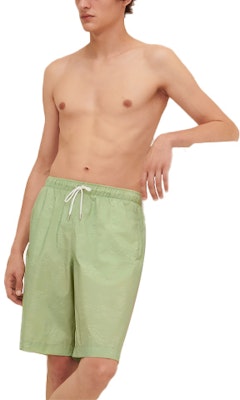 エルメス SS21 プリントキャンバスショーツ ライトグリーン H158060H42D Order エルメス SS21 プリントキャンバスショーツ ライトグリーン H158060H42D