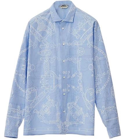 hermes-ss-22-blue-long-sleeve-shirt-with-all-over-print-design-h256360-hr-66