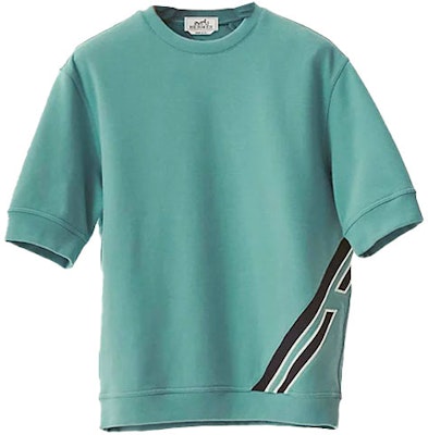 HERMES SS22 陶瓷藍條紋印花短袖圓領T恤 H257640HA64 Order HERMES SS22 陶瓷藍條紋印花短袖圓領T恤 H257640HA64