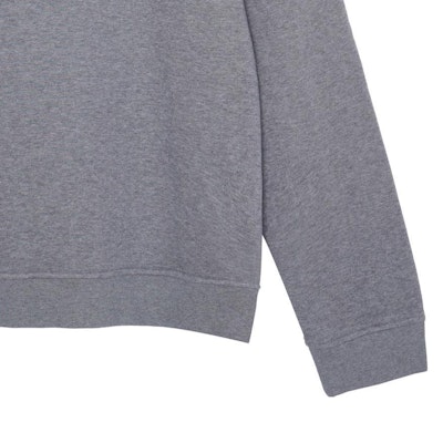 HERMES SS22 Baju Kelabu Crewneck dengan Motif Kuda Kulit. H257720HA76 4