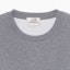 Sizing HERMES SS22 Baju Kelabu Crewneck dengan Motif Kuda Kulit. H257720HA76