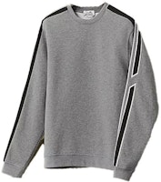 HERMES SS22 Grey Striped Knit Long-Sleeve Pullover Sweater H257650HA76 HERMES SS22 Grey Striped Knit Long-Sleeve Pullover Sweater H257650HA76