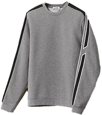 HERMES SS22 Abu-Abu Stripe Knit Sweater Lengan Panjang H257650HA76 Buy HERMES SS22 Abu-Abu Stripe Knit Sweater Lengan Panjang H257650HA76