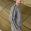 Purchase HERMES SS22 Abu-Abu Stripe Knit Sweater Lengan Panjang H257650HA76