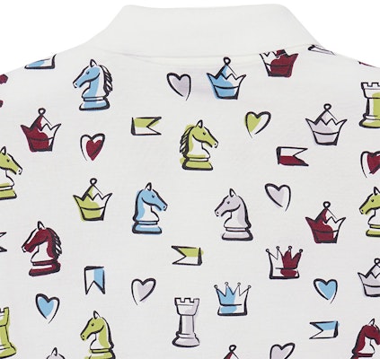 爱马仕 SS22 白色动物印花翻领短袖POLO衫 H257870HA90 Purchase 爱马仕 SS22 白色动物印花翻领短袖POLO衫 H257870HA90