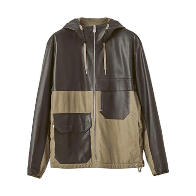 Hermes SS22 Reversible Hooded Jacket Brown Menswear H253100HBUO