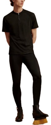 HERMES SS23 Camiseta Negra Cuello Medio Cremallera. H800731E01L Shop HERMES SS23 Camiseta Negra Cuello Medio Cremallera. H800731E01L