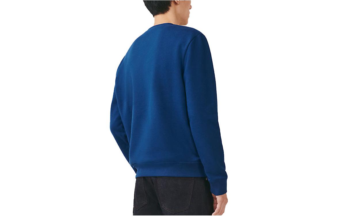 Lookbook 에르메스 SS23 블루 애니멀 프린트 크루넥 스웨트셔츠 H357780HA60