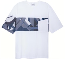 HERMES SS23 Geometric Print Short-Sleeve T-Shirt White H357915HA90 HERMES SS23 Geometric Print Short-Sleeve T-Shirt White H357915HA90